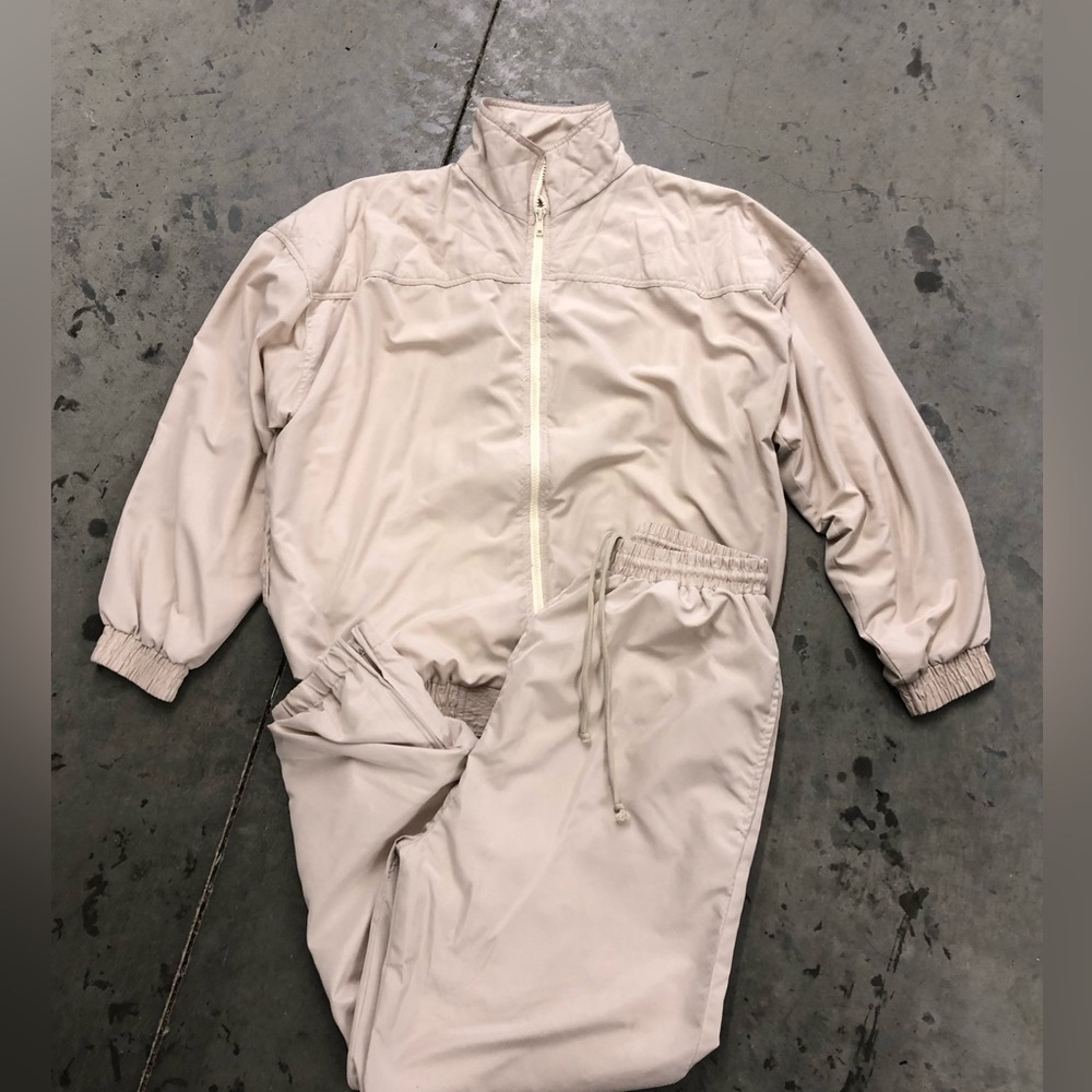 Beige Tracksuit Set - image 1